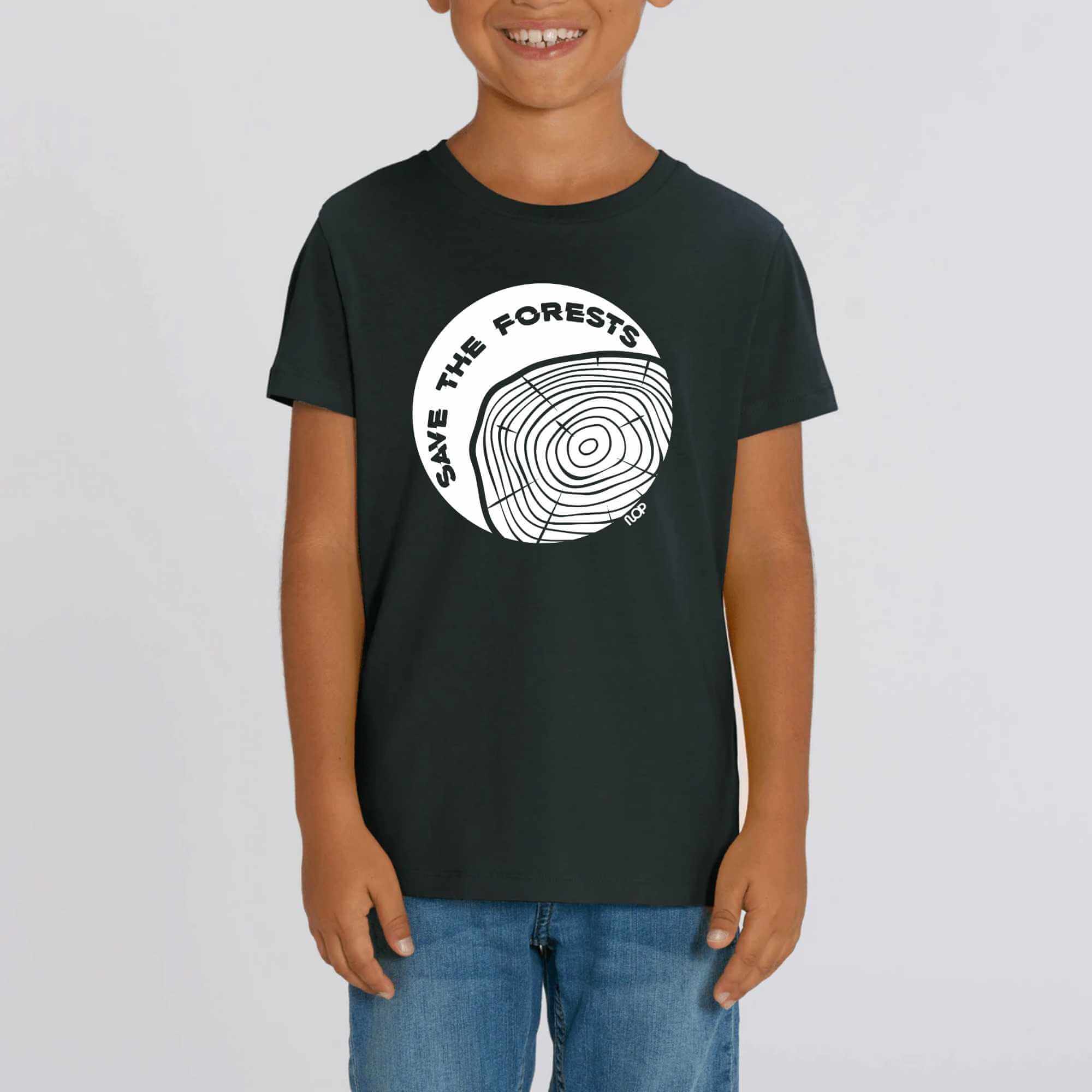 Forest Saviours Kids Log T-shirt